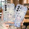Phone Case: 2D flat, suitable for Samsung Galaxy A34 A35 M05 M06 S20 S22 S21 FE Plus 5G protective case, fresh cute girl style, perfect Christmas and 