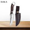 Handmade Forged Kitchen Chef Slicing Meat Cleaver Cutter Stainless Steel Boning Knife Butcher Utility Knife Cooking Cutlery