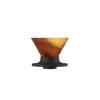 HARIO V60 Dripper NEO (1-2 cups) Tritan Resin Spiral Rib Amber Made in Japan VDN-01-AB