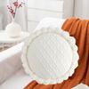 Throw Pillow Round Chair Pad Versatile Aesthetic Diameter 19.69'' Seat Cushion Couch for