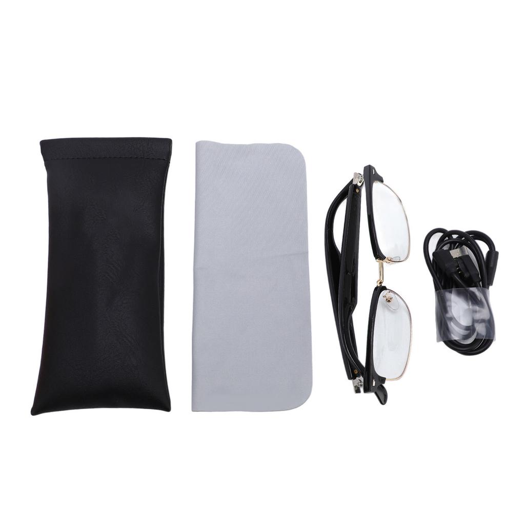 KI Übersetzungsbrille 150 Sprachen Echtzeitübersetzung Kabellos Multifunktional Tragbar