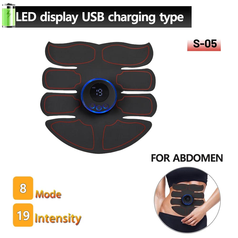 EMS Muscle Stimulator Abs Hip Trainer Weight Loss Body Shaping Massage Abdominal Equipment Muscle Massage Fitness Training