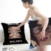 Hot Singer B-Billie E-Eilish Maple Design Cushion Cover Happy Autumn Harvest decor Holiday Decorati Pillow Cover