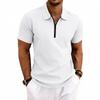 New Arrival: Men's Summer Casual Minimalist Commuter Waffle-Weave Short-Sleeved Golf Polo Shirt