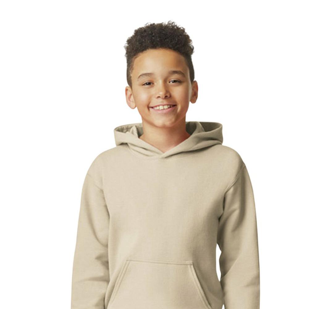 Gildan Childrens/Kids Softstyle Plain Fleece Midweight Hoodie