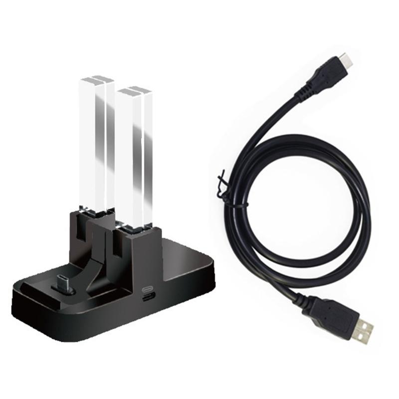 Vertical Charging Dock with Quick Charges Feature Multiple Angles games Controller Charger games Spare Part for Switches 1