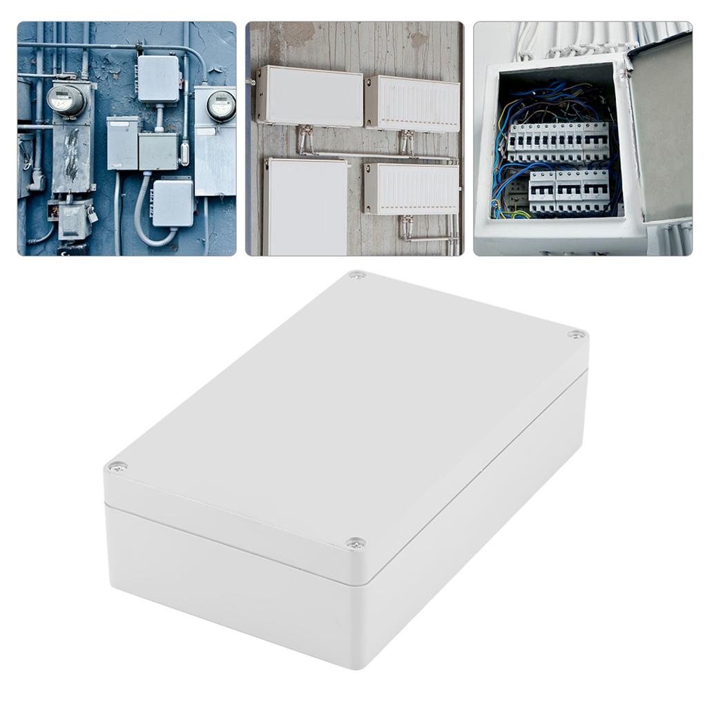 Terminal Wiring Connection Box Water resistant IP65 ABS Project Enclosure Case Wiring Junction Box 200*120*56mm