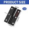 2Pcs Stainless Steel Detachable Small Hinges 2.5 Inch Left and Right Handed  Door