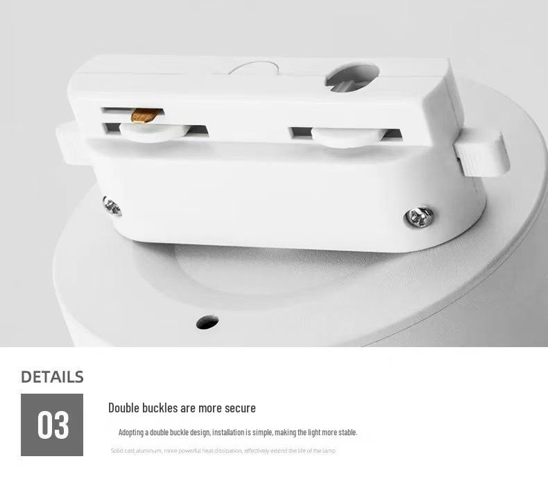 Intelligent Dimming LED Track Light for Shops and Homes