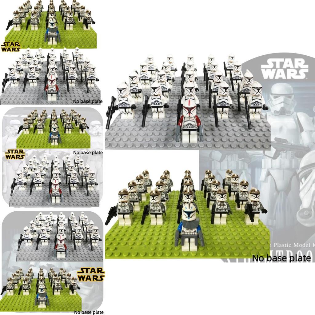 Star Wars Soldier Block Building Toy Set 21pcs Abs Plastic Small Granules 0.015kg 6218003