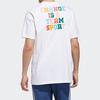 adidas Originals Trefoil Casual Short Sleeve Crewneck T-Shirt Men Tops White GP4306