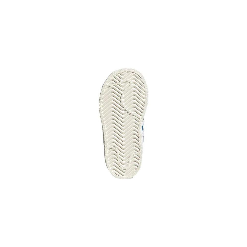 adidas Originals SUPERSTAR CF Breathable Low Top Toddler Shoes White Blue Infant And Toddler IF2913