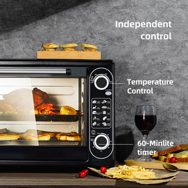 48L Large Capacity Electric Oven with Temperature Control & Timing Functions - Ideal Gift for Meetings