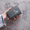 Sweet & Cute Three-Fold Wallet for Female Students: Mini Coin Purse, Fashion Card Holder, Multifunctional Money Clip