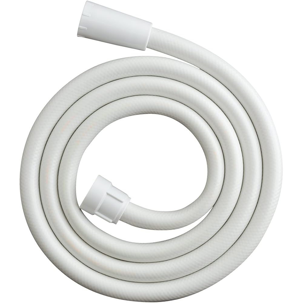 Takagi JSH001WT shower shower hose (white) 1.6 m, no tools required, easy installation