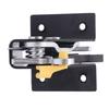 1213456789 Hook and Spring Vehicle Lock Mechanism for S10 Pickup Models, Part Number 15768951 with Four Hole Replacement Installation Format