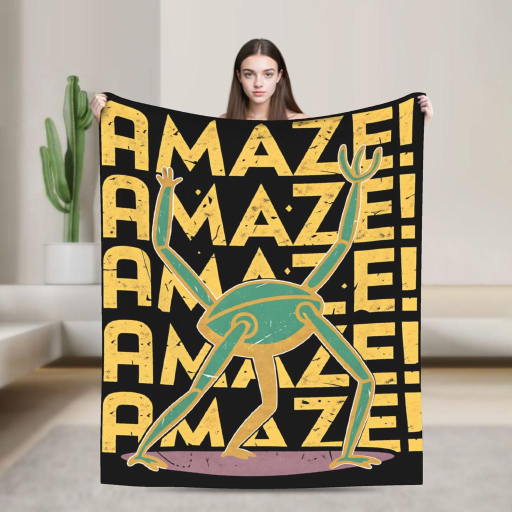 Project Hail Mary Poster Blanket Girls Flannel Bedding Throws For Living Room Soft Comfy Custom Quality Bedspread Gift Idea
