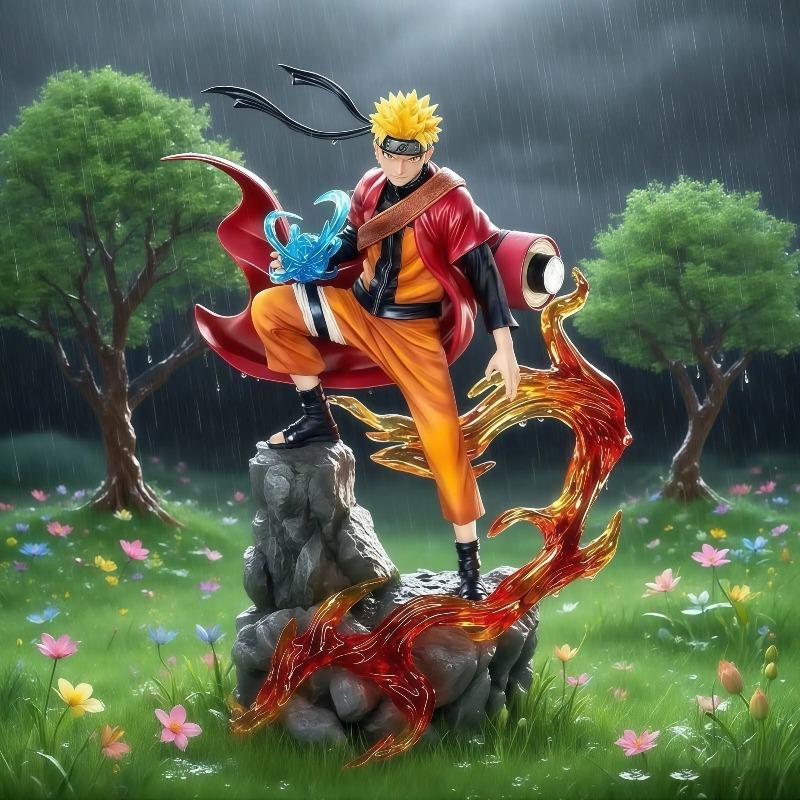 Naruto Anime Figure Uzumaki Naruto Uchiha Sasuke Action Model Pvc Statue Desktop Ornament Collection Toys Gift Anime Figure