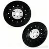 2Pcs Stainless Metal Base Plates For Grinding Machine Secure Fit Having 5 8 11 Thread Size Strong Construction