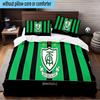 3PCS America FC Bedding Set For Bedroom, Dormitory,Including 1pc Duvet Cover And 2pcs Pillowcases Large size Fan gift