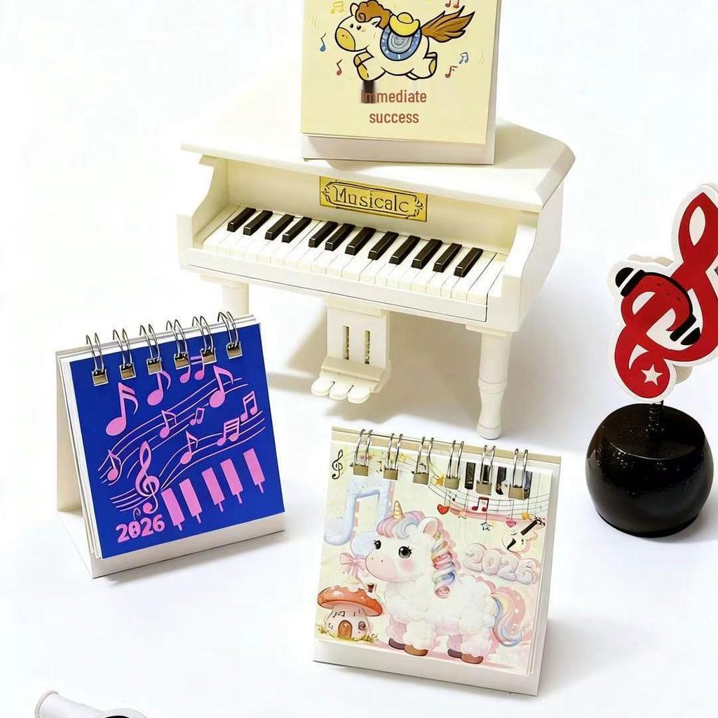 2026 Year of the Horse Cute Cartoon Mini Memo Calendar - Student Creative Gift