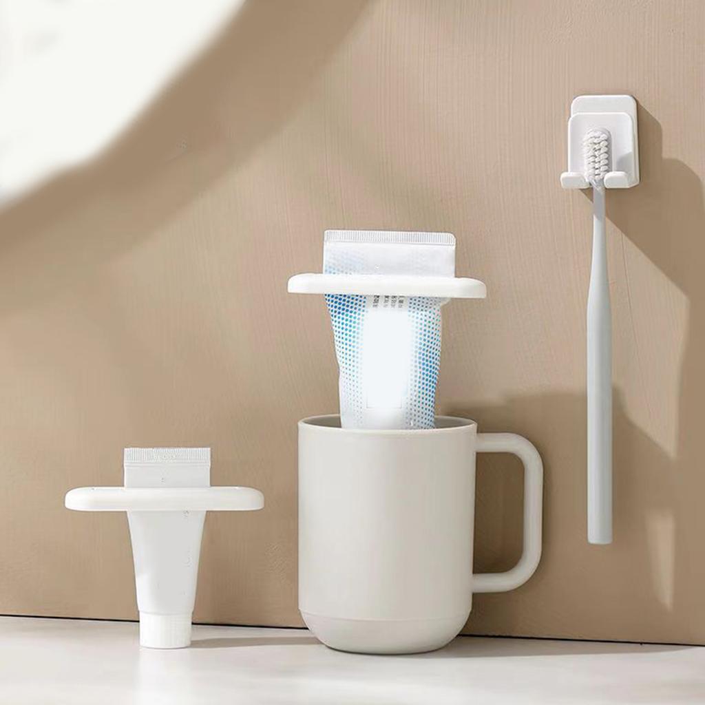 10Pcs Toothpaste Tube Squeezer Roller Easy To Operate for Family with Children Or Elderly Keep Bathroom Countertops Neat