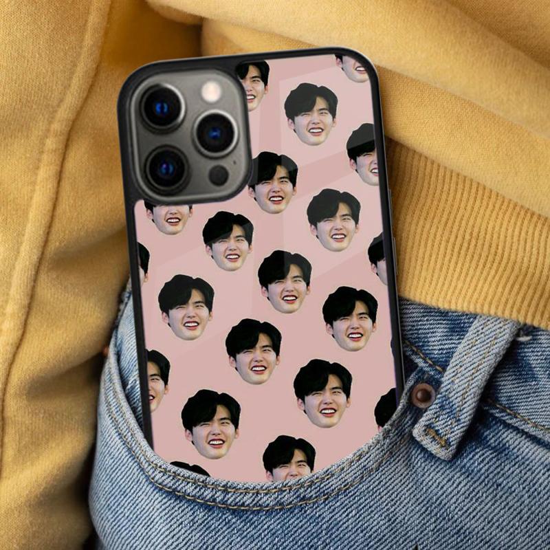 Korean Star Lee Jong Suk Soft Phone Case for iPhone 17 Air 16e Pro max 15 Pro 13 14 Plus 11 12 MagSafe Magnetic Coque