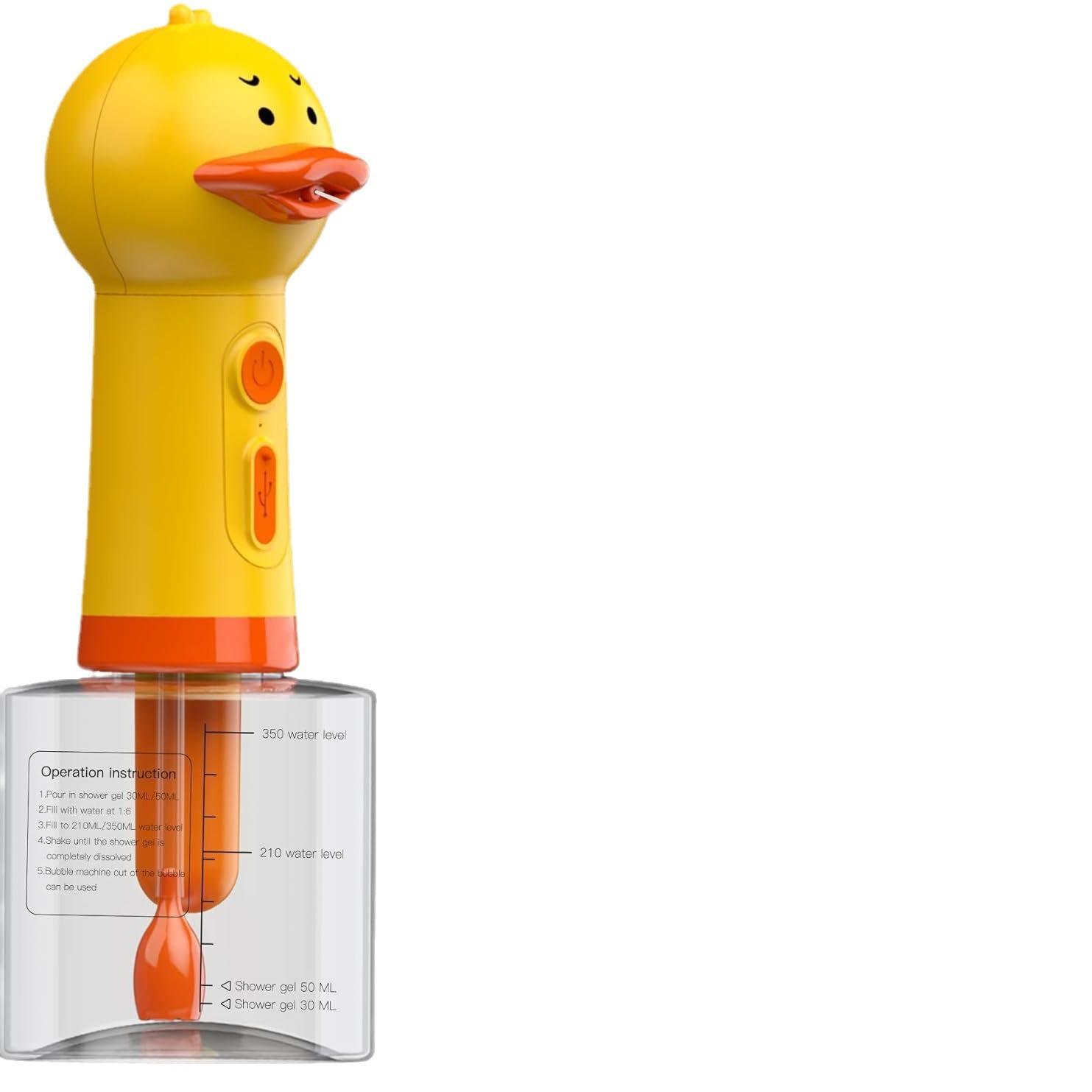 

Electric dog cleaning foam machine Automatic soap dispenser for bathing Rechargeable shampoo mix bottle світло-жовтого кольору