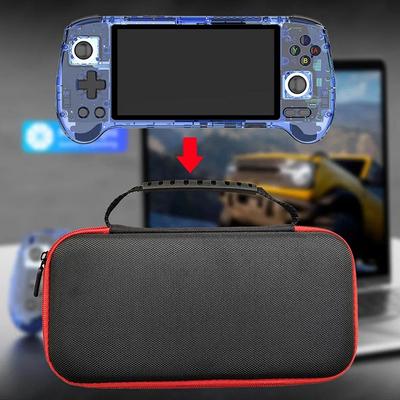 For Anbernic Rg556 Game Console Storage Bag Eva Hard Travel Carrying Bag Portable Waterproof Protection Case Zipper Bag
