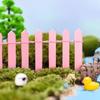 Succulent Wooden Fence Micro Landscape Ornaments Mini Small Fence Landscaping Fence Tools
