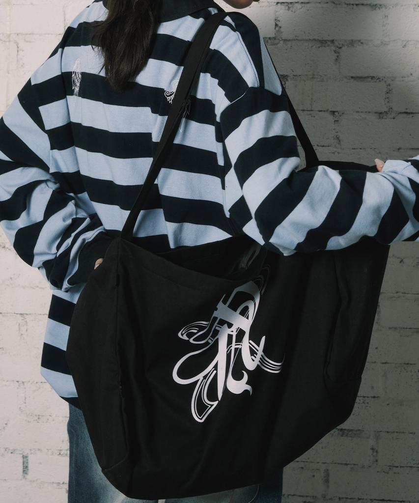 Nyxx Emblem Cotton Bag Black