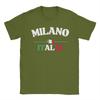 Oversized TShirt Italy Flag Cotton TShirts  Fashion Tshirt for Unisex Summer YK Casual Custom DIY Short Sleeve Top Tees