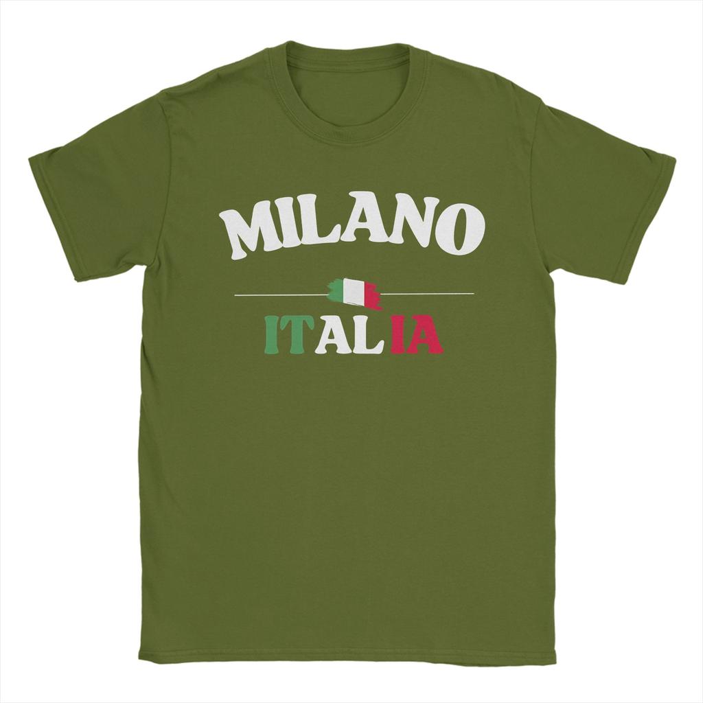 Oversized TShirt Italy Flag Cotton TShirts Fashion Tshirt for Unisex Summer YK Casual Custom DIY Short Sleeve Top Tees