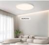 Bluetooth LED Smart Lamp: Modern Three-Proof Graffiti Ceiling Light for Bedroom, Living Room, or Balcony.