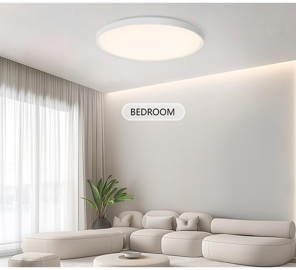 Bluetooth LED Smart Lamp: Modern Three-Proof Graffiti Ceiling Light for Bedroom, Living Room, or Balcony.