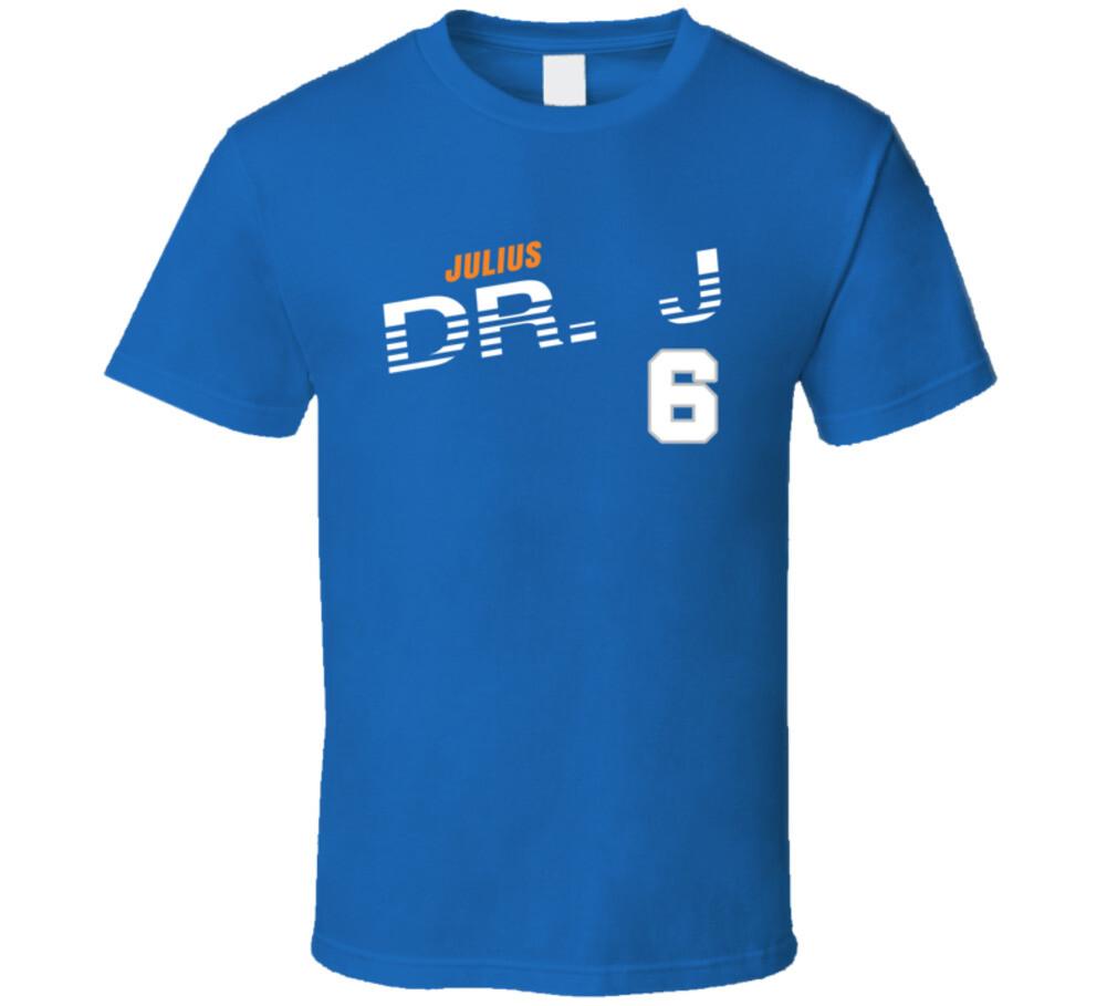 Julius Erving 6 Dr J Favorite Player Basketball Fan T Shirt S