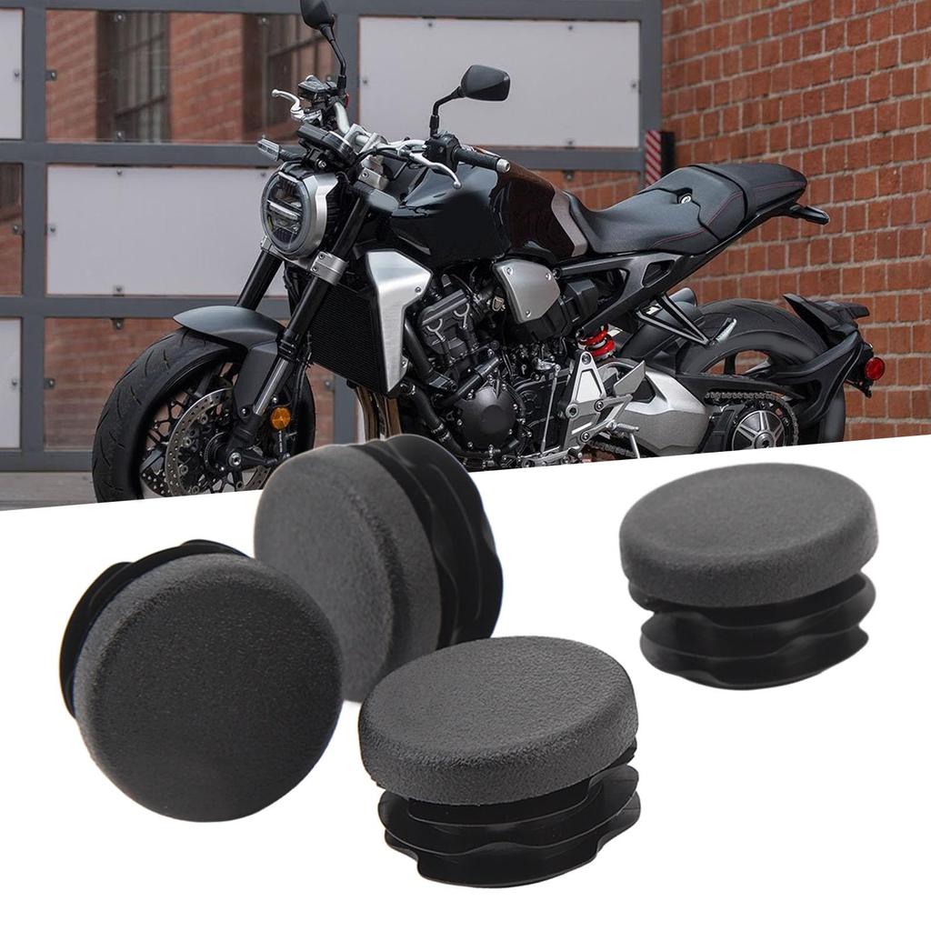 Motorcycle Frame Hole Cover Dustproof Waterproof Black Frame Hole Plug Kit CB1000R 2018-2022
