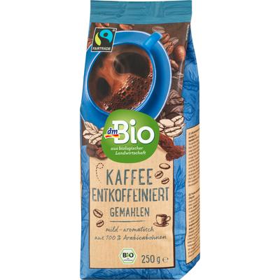 Germany DM dmBio DM Bio Decaffeinated Coffee Beans 250g