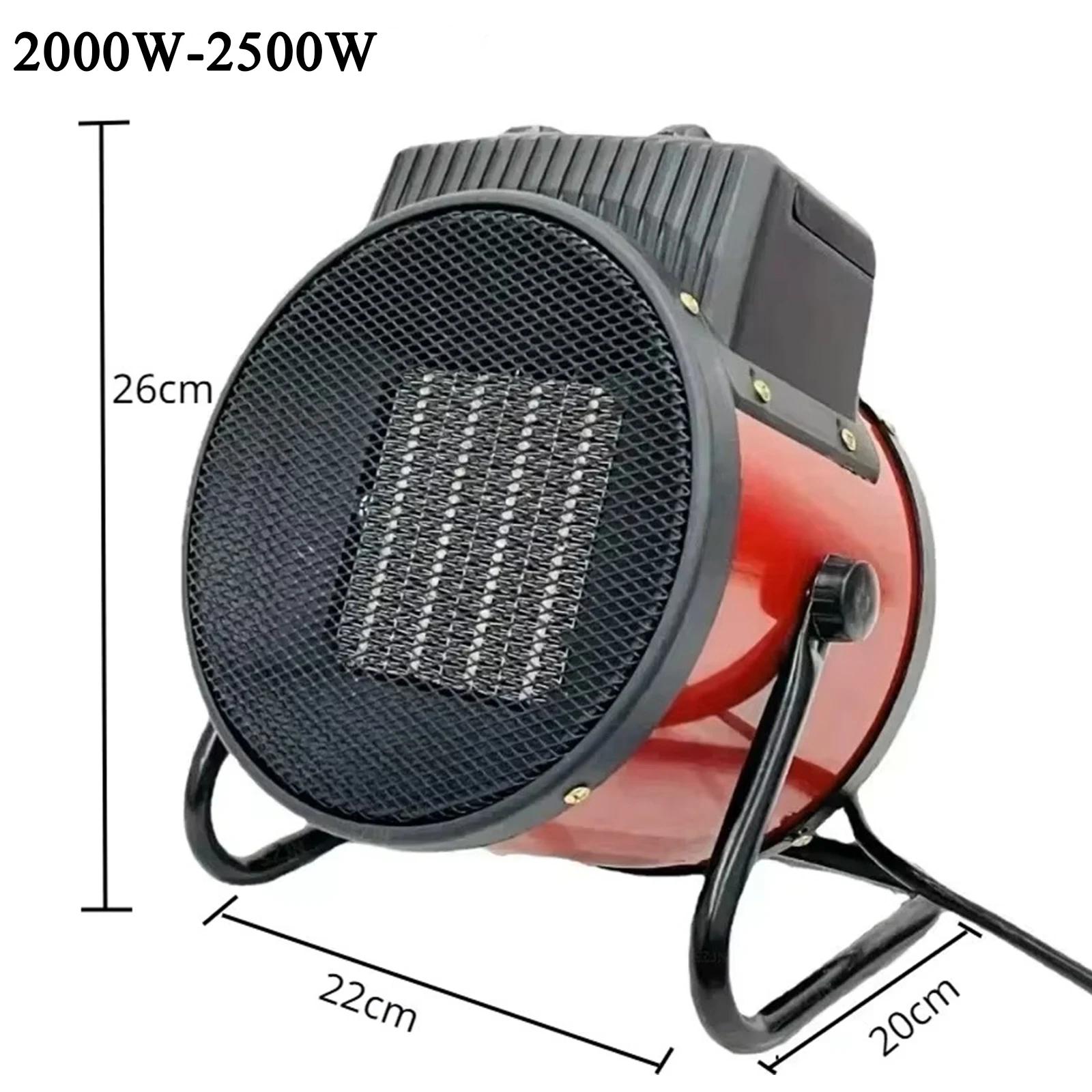 

3000W Portable Electric Space Heater with Fan Adjustable Thermostat 2 Heat Settings + Fan Mode Overheat & Tip-Over Protection