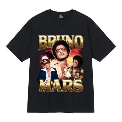 ROSE? & Bruno Mars APT New Song T-Shirt Graphic Printing Cotton O-neck Tee-shirt Summer Hip Hop Punk Tshirt Unisex Vintage To...