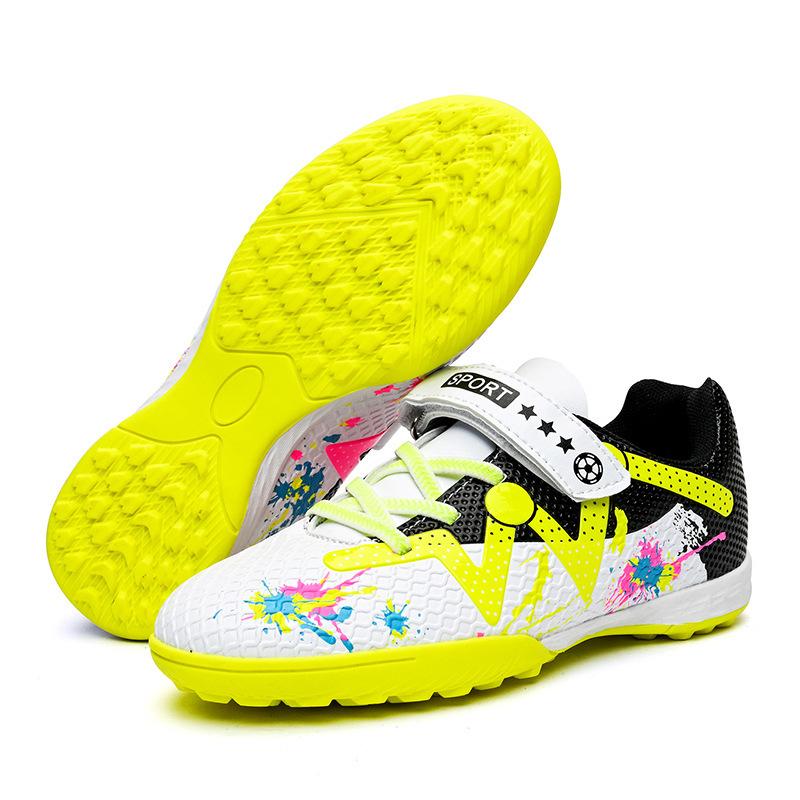 2024 new summer breathable football shoes men's children boys girls youth summer camp Velcro sneakers