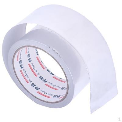 1 Roll Aluminium Foil Tape 50mm Silver Duct Self Adhesive Heat Insulation