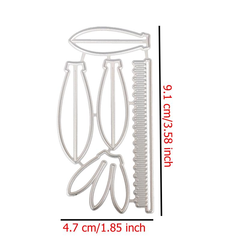 

Цветок Металлические трафареты Трафареты для DIY Скрапбукинг Декор Тиснение DIY Металлические штампы для изготовления карточек из бумаги Изготовление штампов Новый