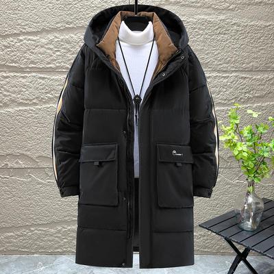 Parka invernale lungo da uomo, taglie forti 4XL-10XL, alla moda, oversize, con cappuccio, casual, largo, spesso, caldo, cappotto invernale