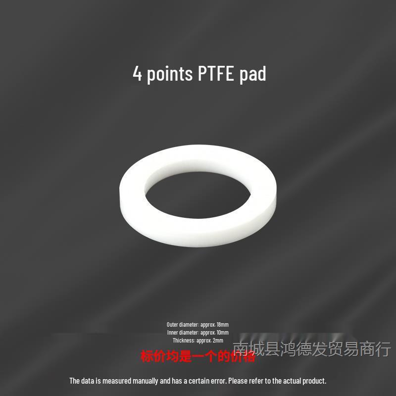 Corrugated Tube and Gas Pipe Sealing Gasket: PTFE, Silicone, Nitrile Rubber Rings, Teflon; High-Temperature Resistant.
