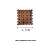 Biscuit Wood Coaster Mug Milk Cup Coffee Coaster Desktop Decoration Wood Color Teacup Insulation Pad