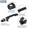 Front Left and Right TWO Exterior Door Handle  for Pontiac Vibe Black