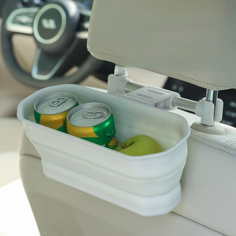 

Автомобильный мусорный бак Складное заднее сиденье Простое установленное место для хранения Зонтик Ковш Многофункциональное хранилище Ковш Автомобильные принадлежности