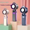 Foldable Portable Neck Hanging Fan with Digital Display and High-Speed Cooling Ice Pack
