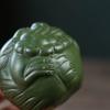 Yixing Purple Clay Tea Pet Desktop Ornaments Luck Animal Model Decoration Handmade Tea Figurine Crafts Chinese Tea Set Decors